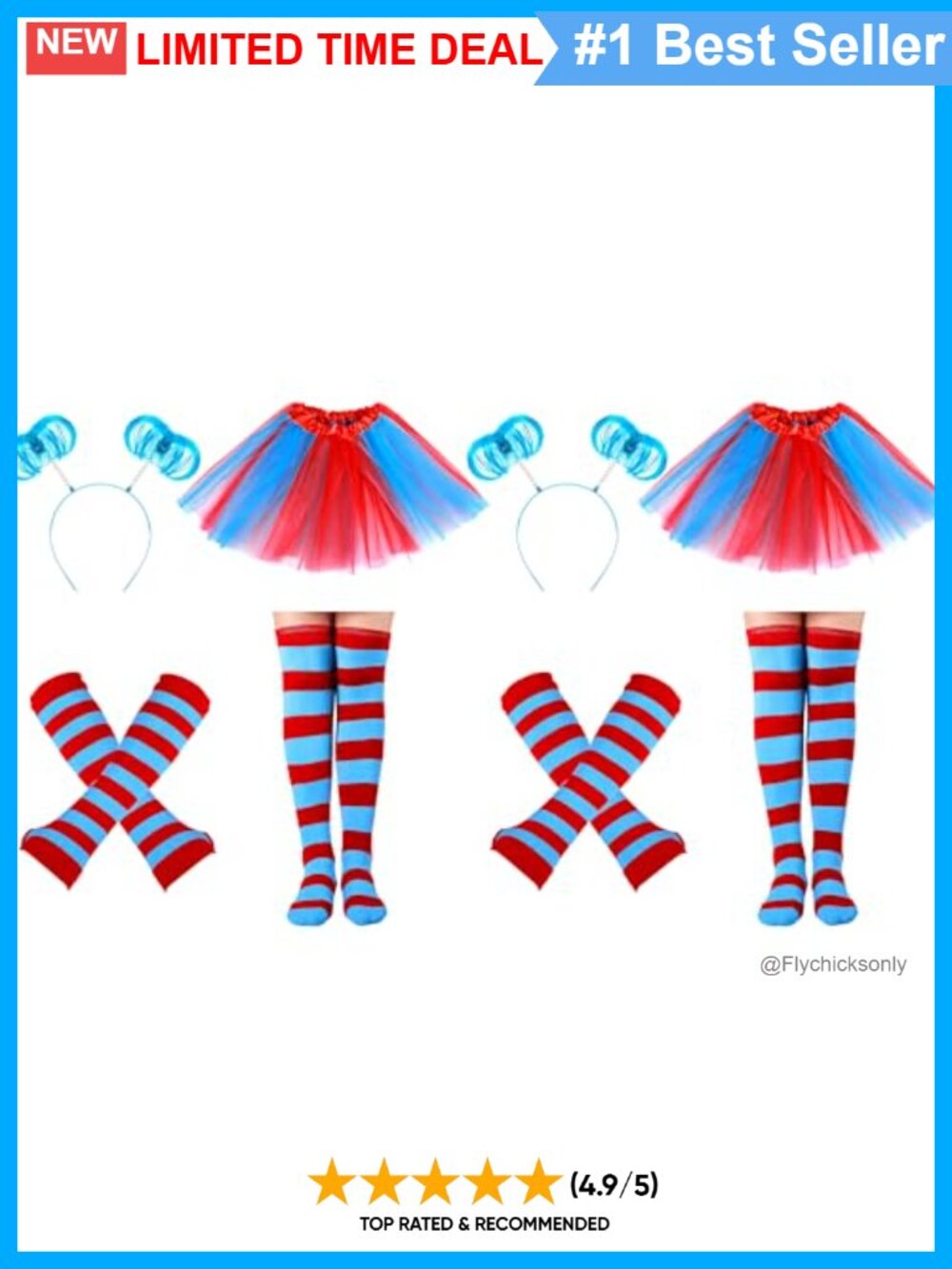 Tulle Tutu Costume Set Feather Headband Gloves Socks Party Cosplay
